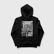 "All East" Hoodie Teerschwarz