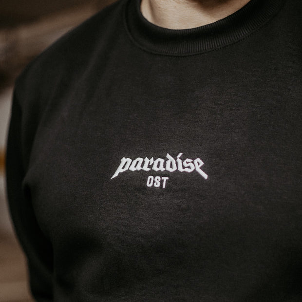 Paradise Ost - "Metal" Sweater - Teerschwarz