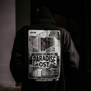 "Paradise Ost" Hoodie - Teerschwarz