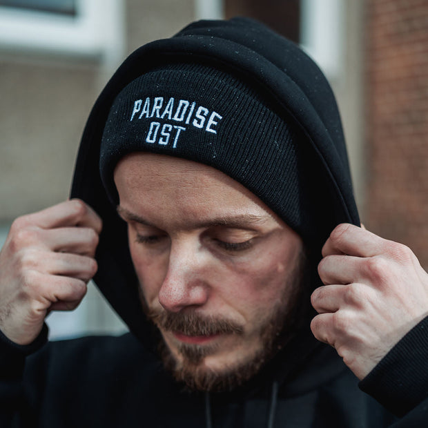 "Paradise Ost" Beanie Schwarz
