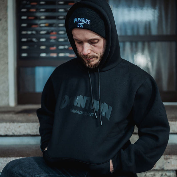 "Representer 2.0" Hoodie Teerschwarz
