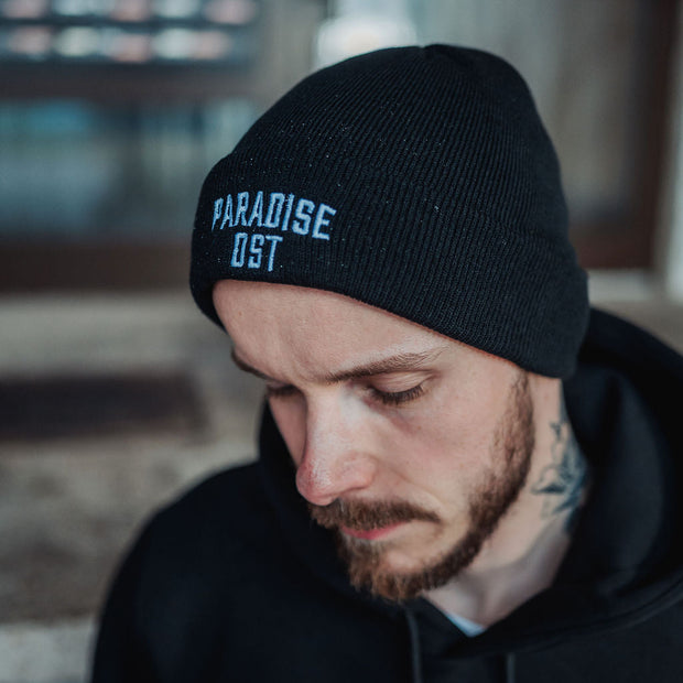 "Paradise Ost" Beanie Schwarz