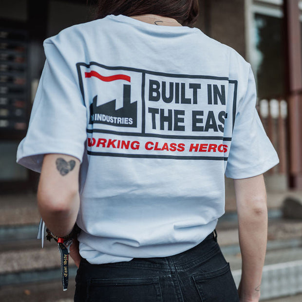 "Working Class" Tee Weiß
