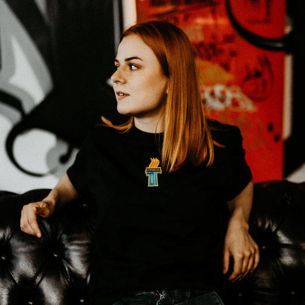 "Fackelträger" Tee Teerschwarz