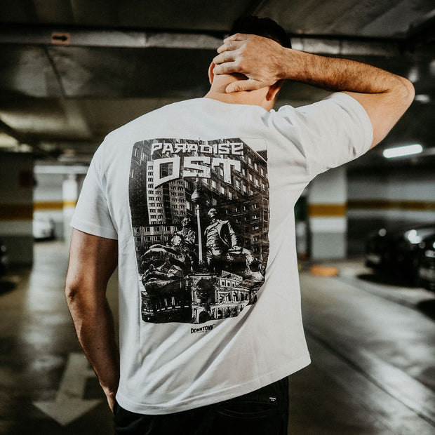 "All East" Tee Weiß