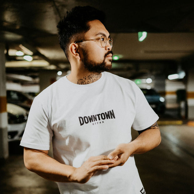 "0774X" Tee Weiß