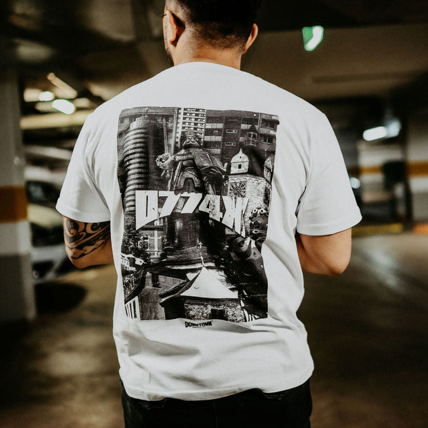 "0774X" Tee Weiß