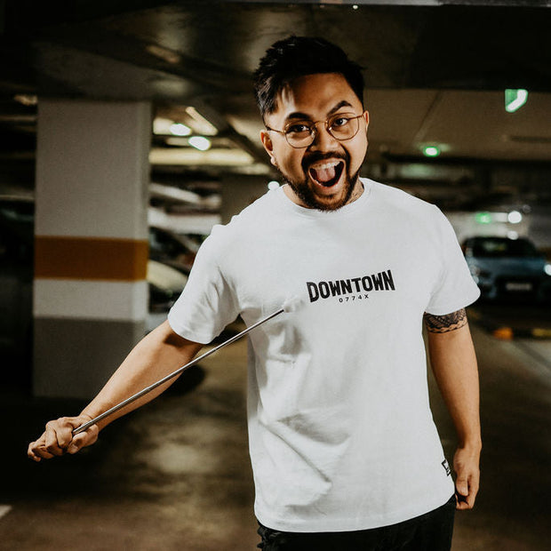 "0774X" Tee Weiß