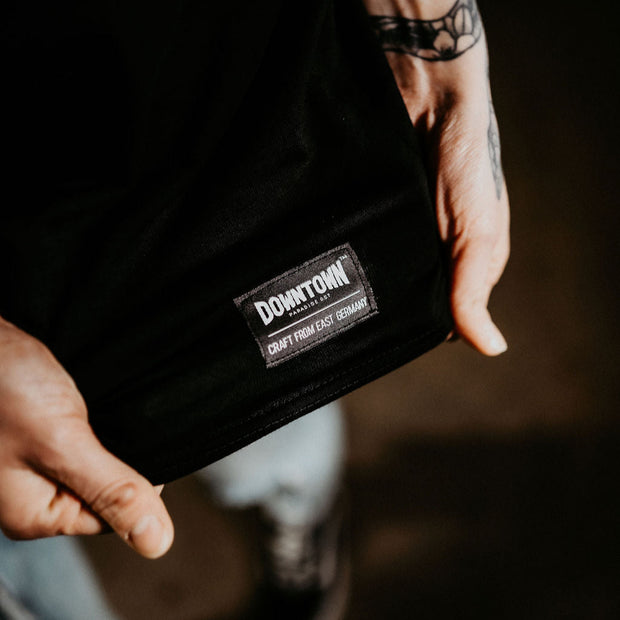 "0774X" Tee Schwarz