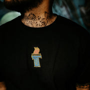 "Fackelträger" Tee Teerschwarz