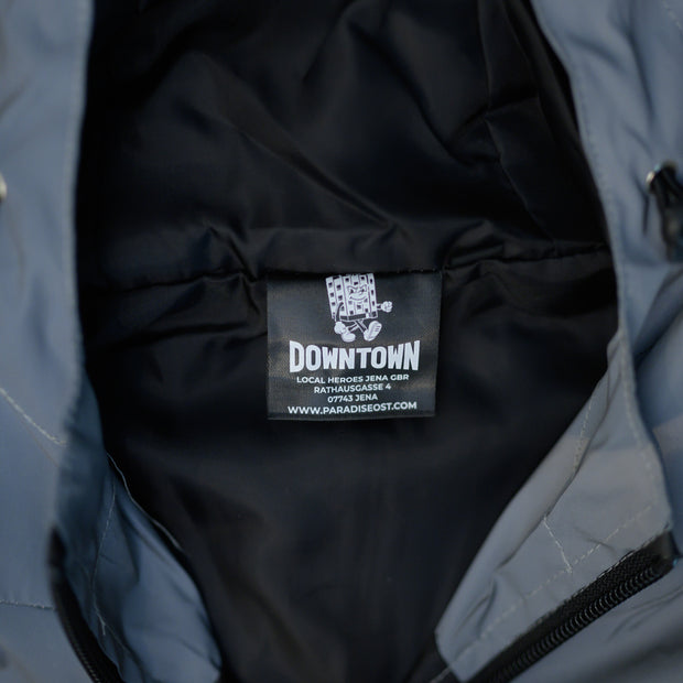 "Nachtjacke" Windbreaker Ultrareflektierend - Betongrau