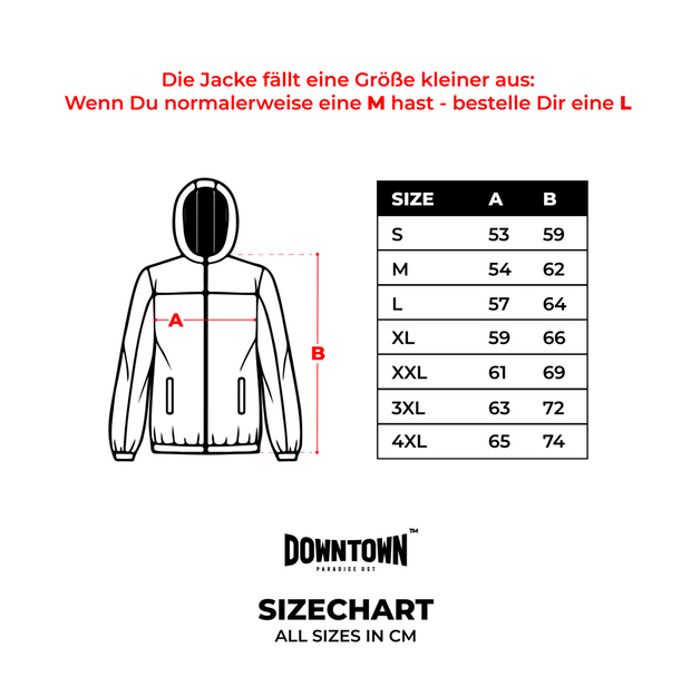 "Nachtjacke" Windbreaker Ultrareflektierend - Betongrau