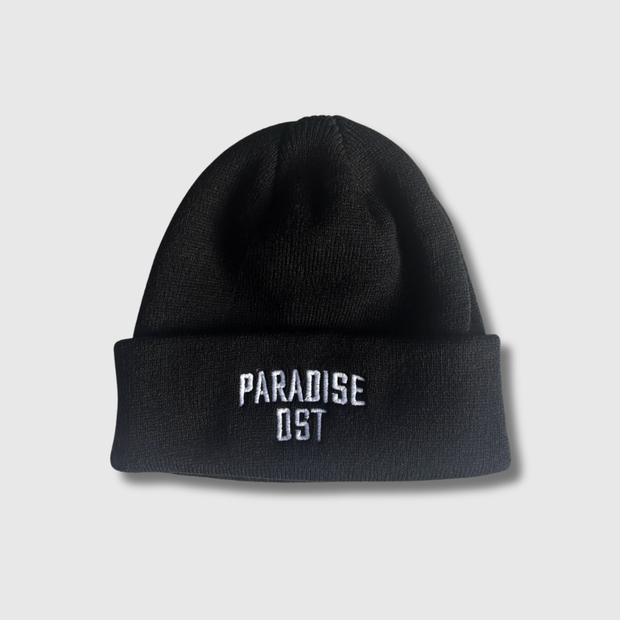 "Paradise Ost" Beanie Schwarz