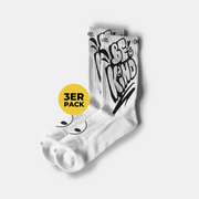 "Alien" Premium Socks Schneeweiss - 3er Pack - By CHUPZ (Limited Edition)