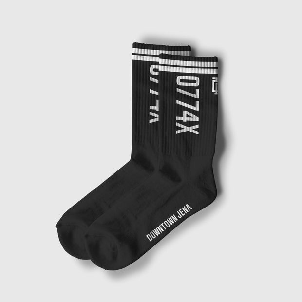 "0774X" Premium Socks Schwarz