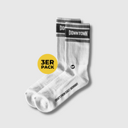 "Representer" Premium Socks - 3er Pack Weiß